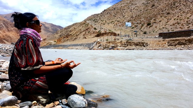 Banks of Karnali River(Nepal Tibet Border)
